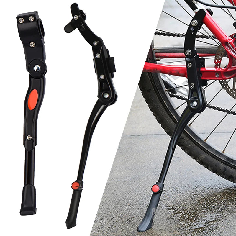 Universal Single point /Double point type Adjustable Mountain  Road Bicycle Kick Stand Aluminum for 24/26/27.5/29/700C