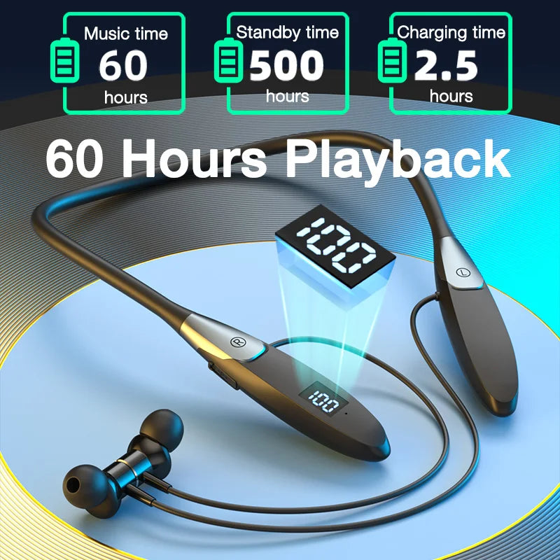 EARDECO Bluetooth Sport Wireless Headphones With Microphone