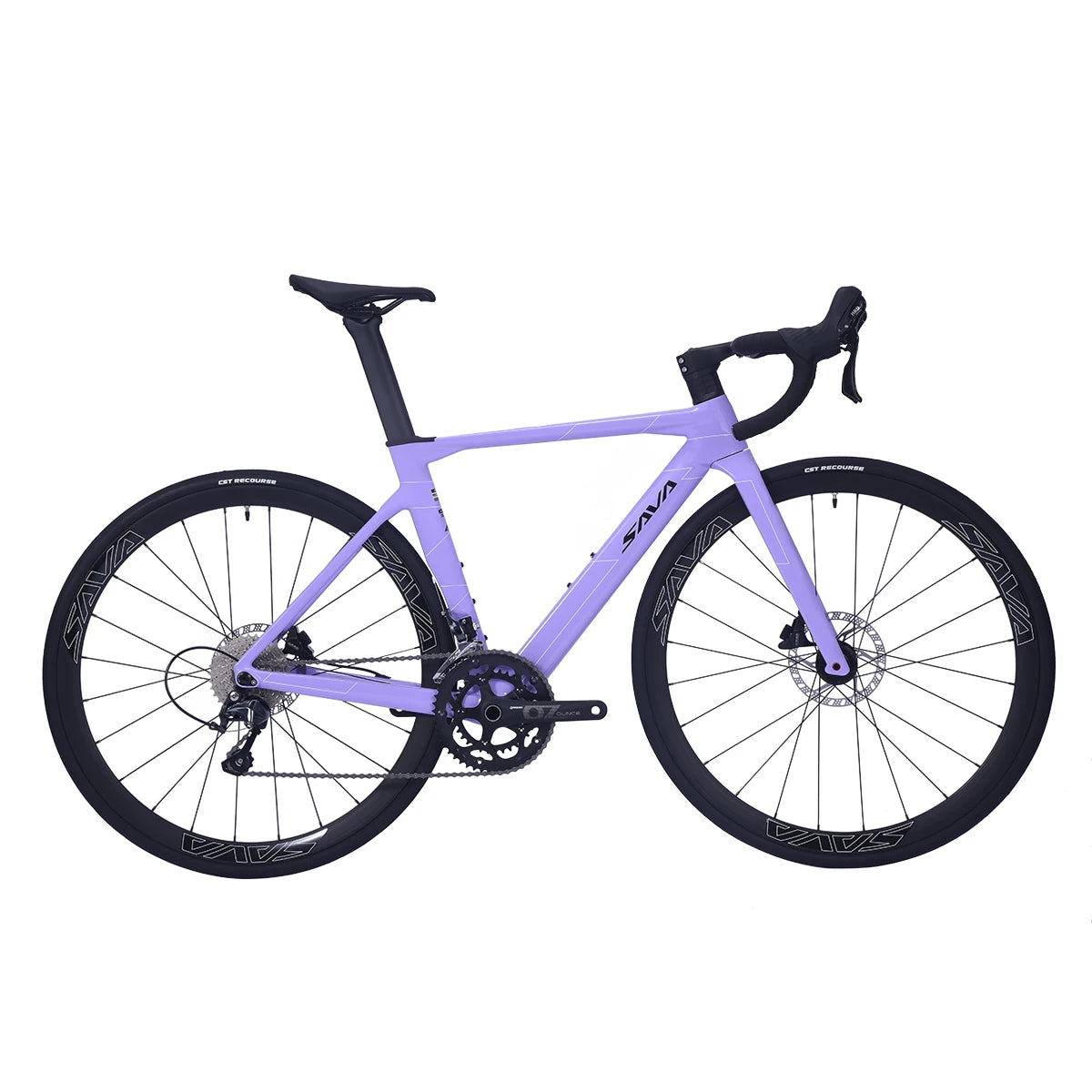 SAVA A4 Carbon Fiber Road Bike, with SHIMANO TIAGRA R4700, 20-speed Gear Set, 700C Adult Race Bike