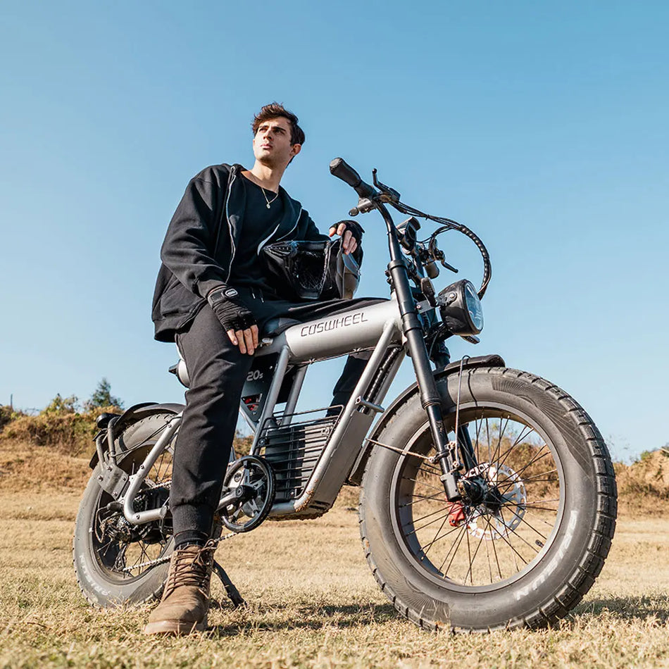 Coswheel CT20S Electric Bike 2000W Motorcyle Drit bike Ebike 20 Inch Fat Tire Bicycle 60V 27.5AH Bikes Adult Electric Bicycle