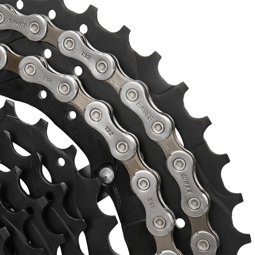 SRAM SX Eagle 12-Speed Bike Chain 126 Links MTB Road Compatible with Power-Lock Quick Link - Original Bicycle Chain Part