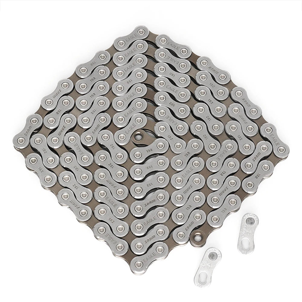 SRAM SX Eagle 12-Speed Bike Chain 126 Links MTB Road Compatible with Power-Lock Quick Link - Original Bicycle Chain Part