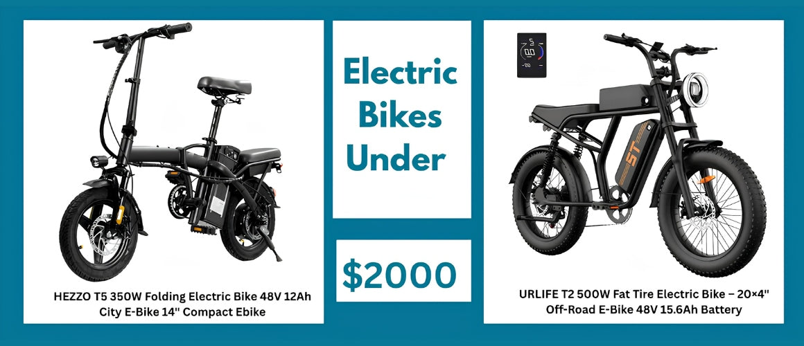 10 Best Electric Bikes Under $2000 Worth Buying Right Now