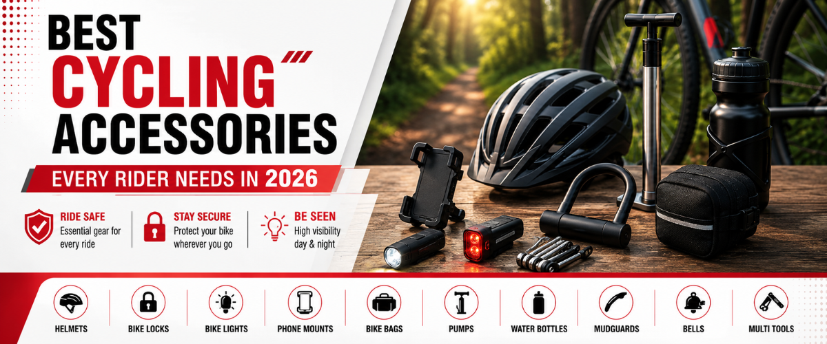 Best Cycling Accessories Every Rider Needs in 2026