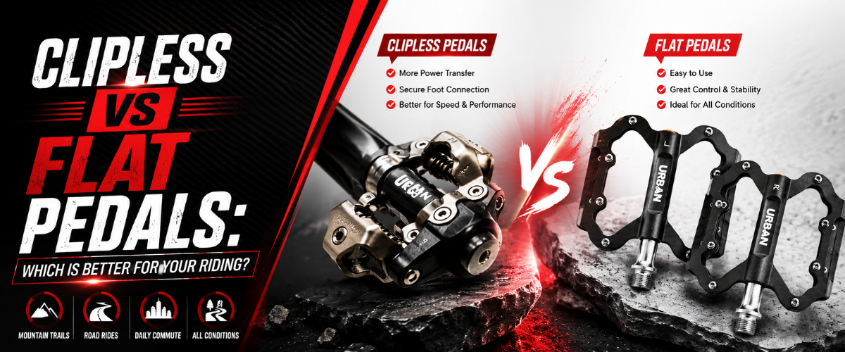 Clipless vs Flat Pedals: Which Is Better for Your Riding?