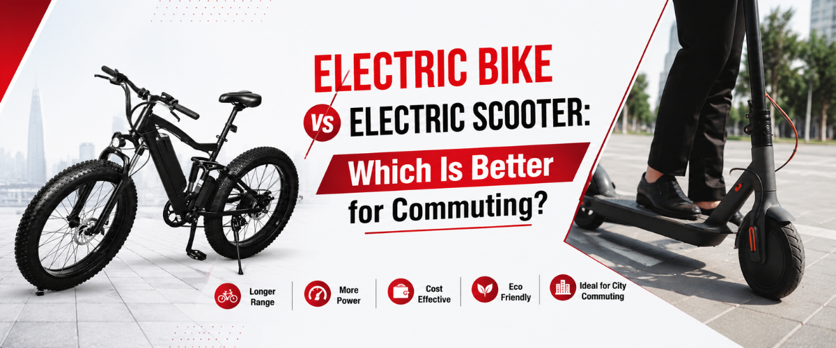 Electric Bike vs Electric Scooter: Which Is Better for Commuting?