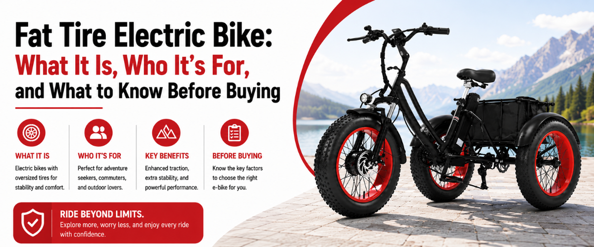 Fat Tire Electric Bike: What It Is, Who It's For, and What to Know Before Buying
