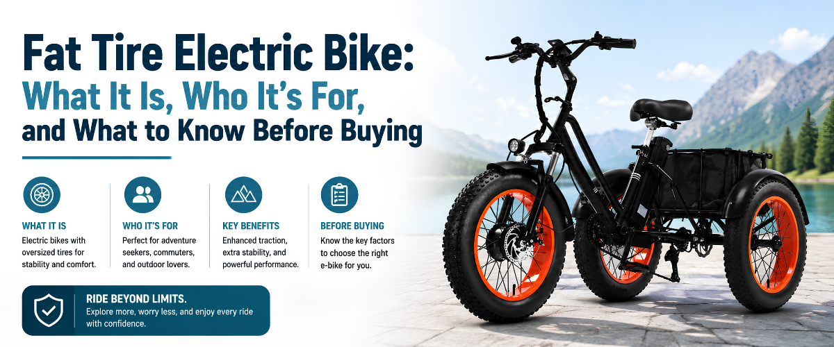 Fat Tire Electric Bike: What It Is, Who It's For, and What to Know Before Buying