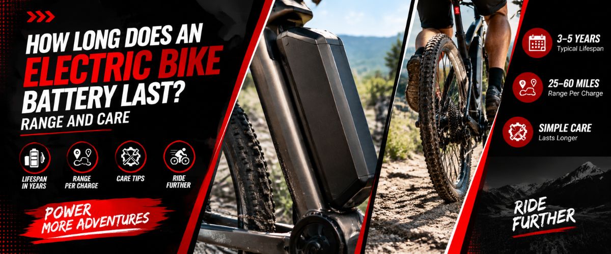 How Long Does an Electric Bike Battery Last? Range and Care