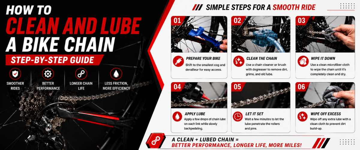 How to Clean and Lube a Bike Chain: Step-by-Step Guide