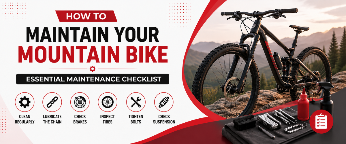 How to Maintain Your Mountain Bike: Essential Maintenance Checklist