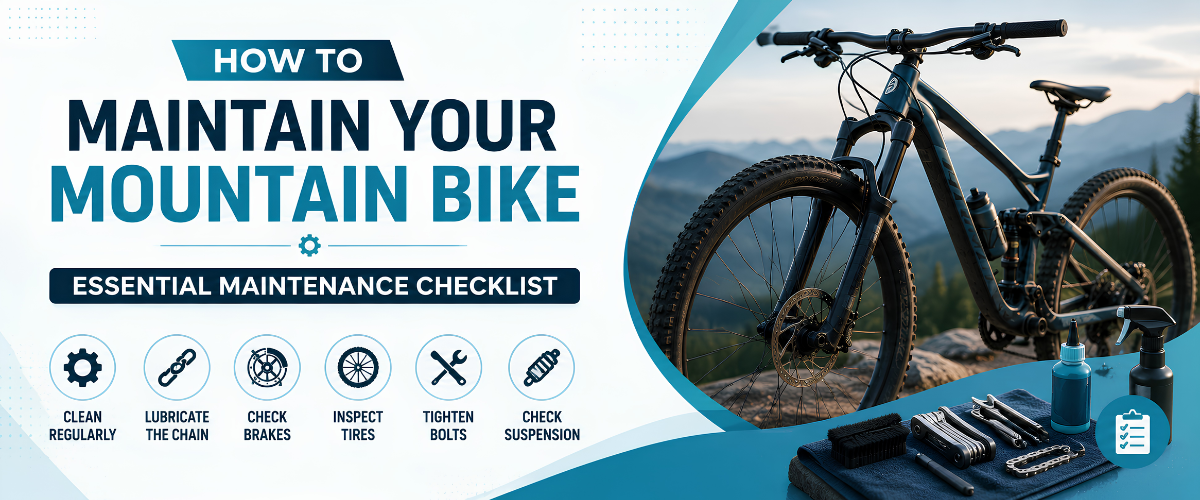 How to Maintain Your Mountain Bike: Essential Maintenance Checklist