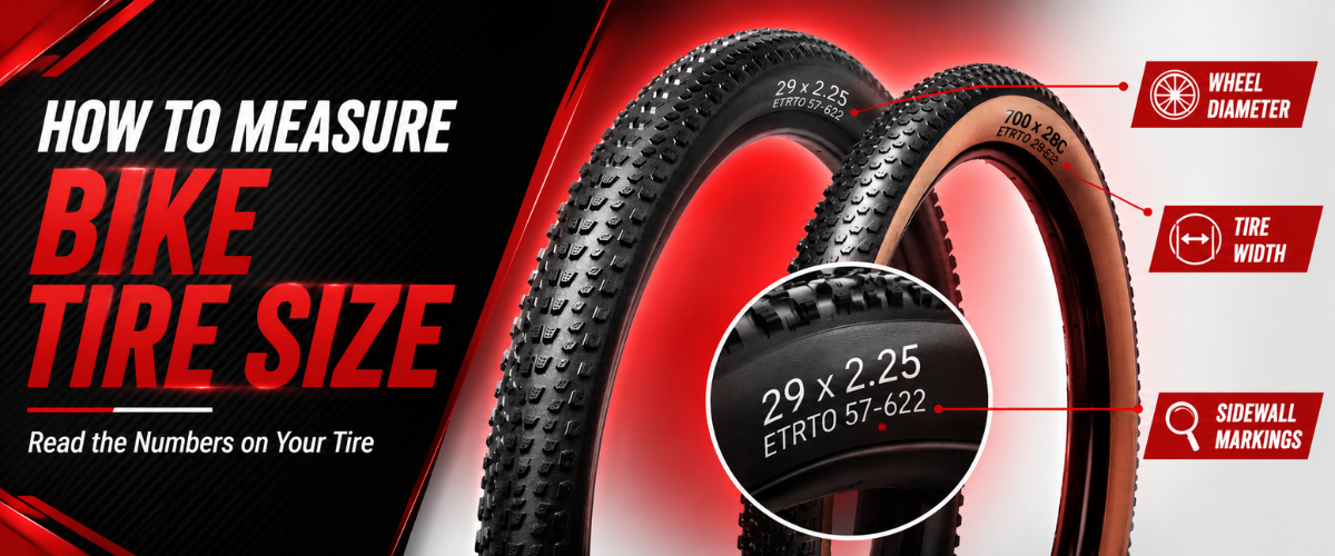 How to Measure Bike Tire Size: Read the Numbers on Your Tire