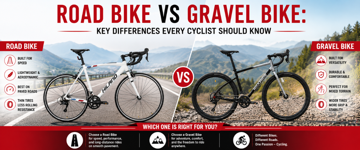 Road Bike vs Gravel Bike: Key Differences Every Cyclist Should Know