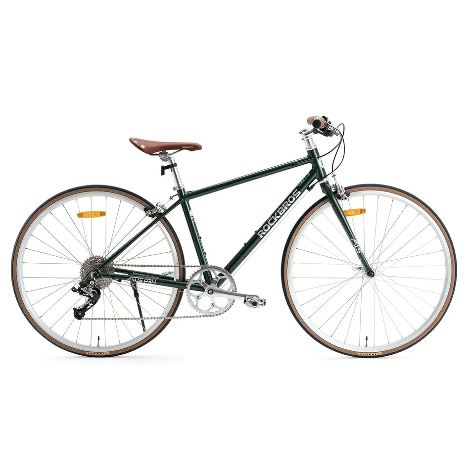 ROCKBROS 700C Aluminum Urban Road Bike – 10-Speed Fitness & Commuter Bicycle