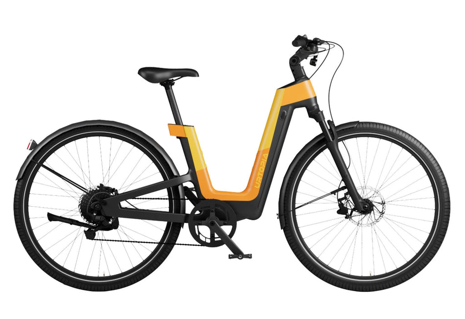 Urtopia Carbon Electric Step-Through Bike 500W | Up to 120-Mile Range