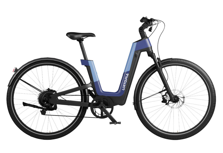 Urtopia Carbon Electric Step-Through Bike 500W | Up to 120-Mile Range