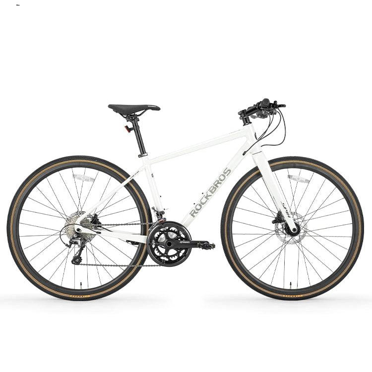 ROCKBROS SPIN-P2M Aluminum Gravel Bike – Shimano Claris 16-Speed Road & Adventure Bicycle