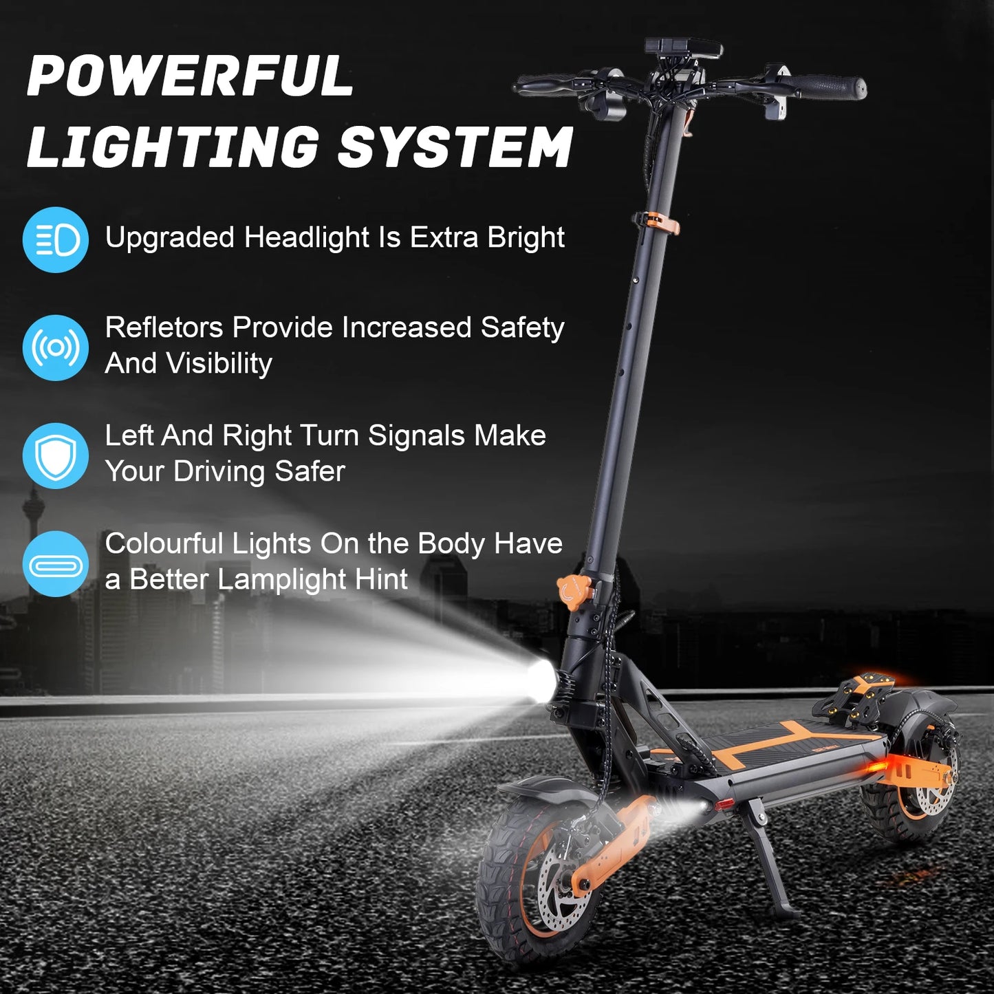 Kugookirin G2 Max Off Road Foldable Electric Scooter 1000W /48V/20AH