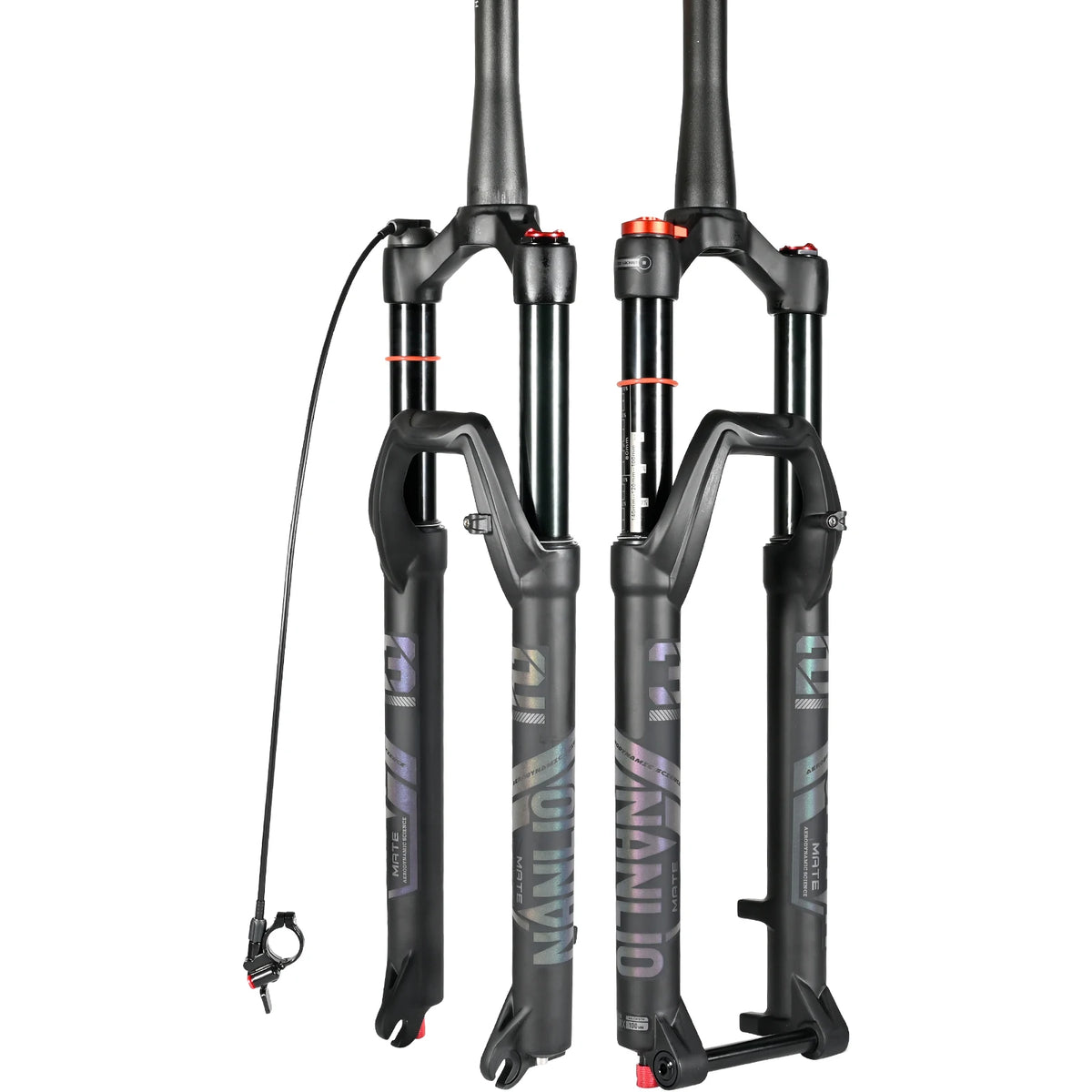 Nanlio X7 PRO 140mm Suspension Fork – Rebound Adjust Remote Lockout - Suspension Forks
