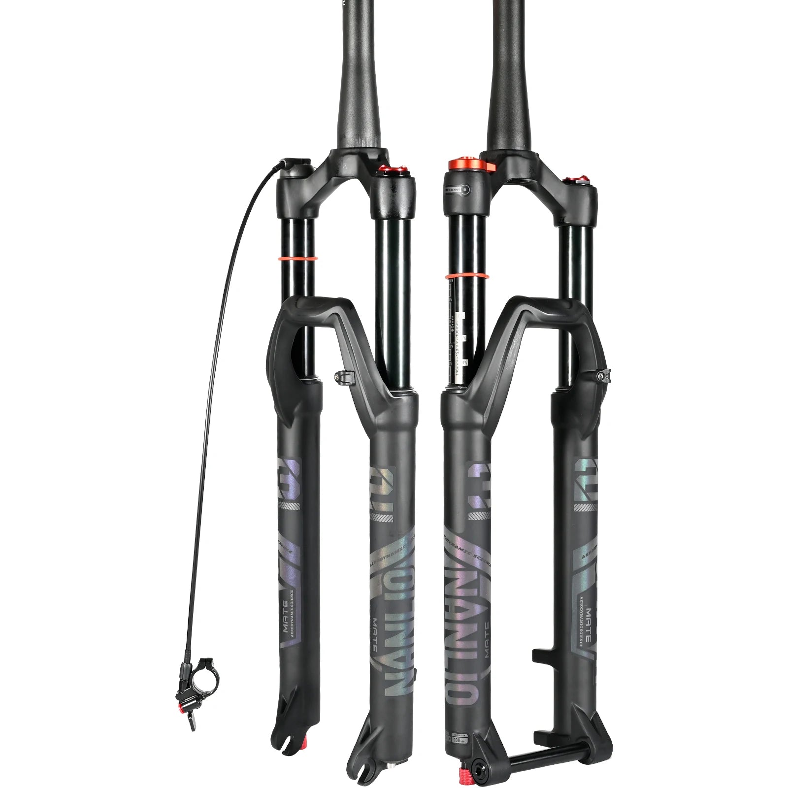 Nanlio X7 PRO 140mm Suspension Fork – Rebound Adjust Remote Lockout - Suspension Forks