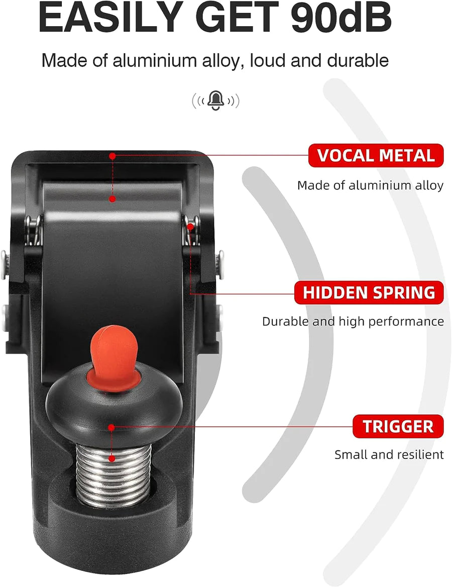 ROCKBROS Bike Bells Hidden for 22.2mm Handlebars