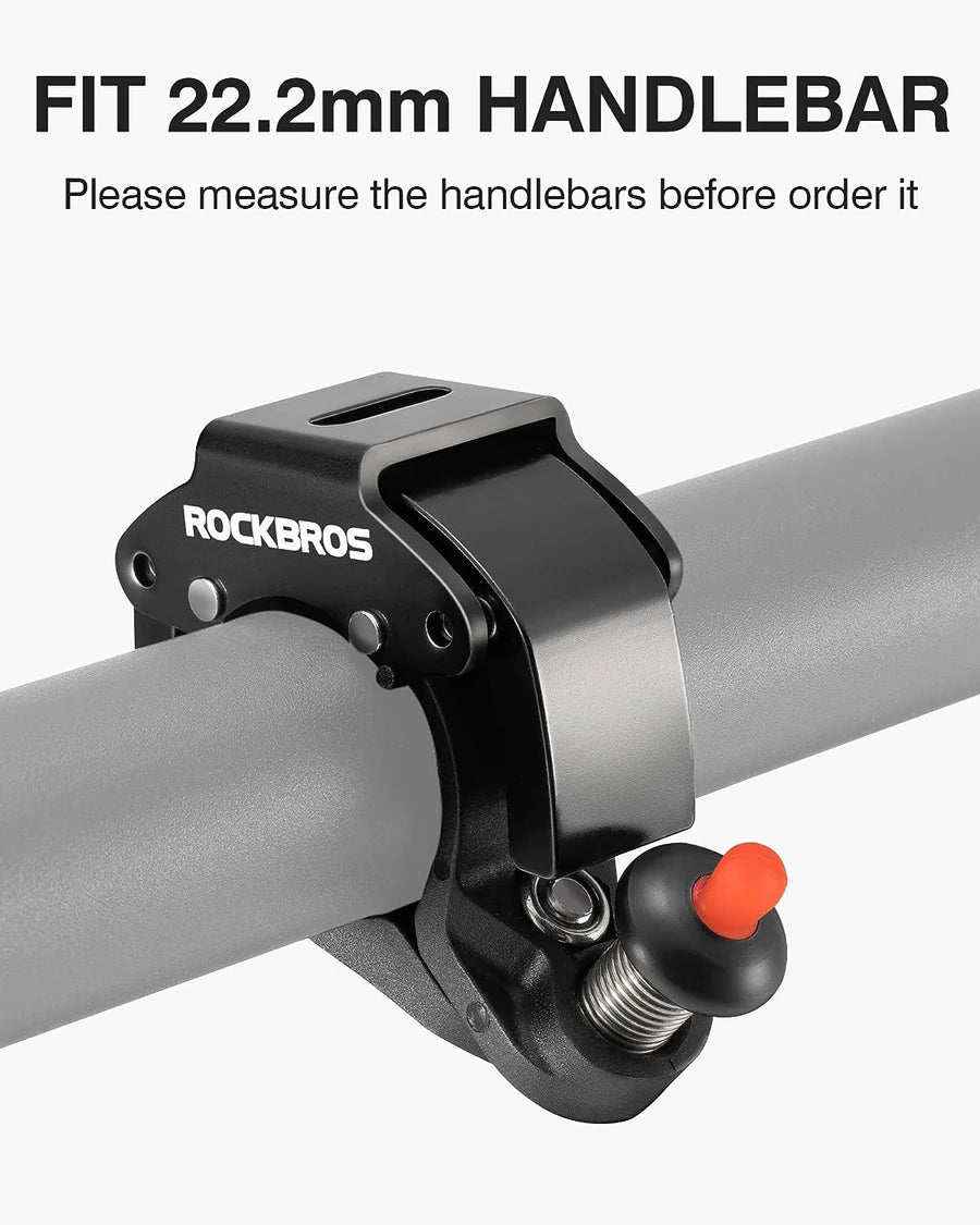 ROCKBROS Bike Bells Hidden for 22.2mm Handlebars
