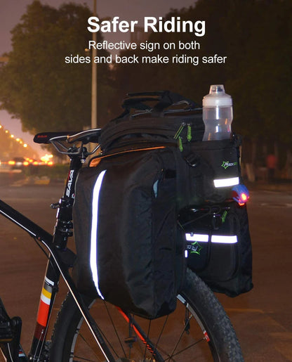 ROCKBROS Bike Panniers for Bicycle Trunk Bag 17L-45L bag Waterproof
