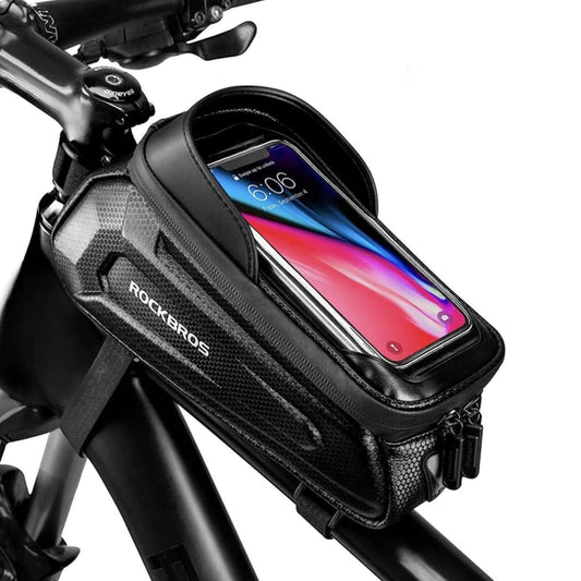 ROCKBROS Bike Phone Mount Bag,EVA Waterproof