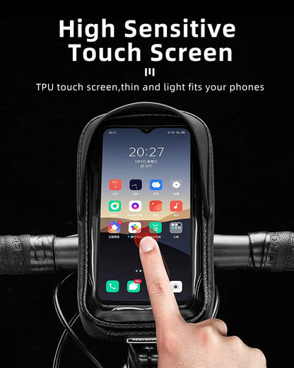 ROCKBROS Bike Phone Mount Bag Sensitive Touch Screen