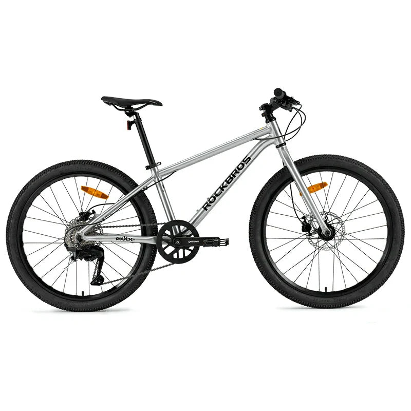 ROCKBROS Darwin IV  24-Inch Youth Mountain Bike – Shimano CUES 9-Speed Hydraulic Disc Bike for Ages 9–14
