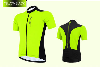 WEST BIKING Summer Cycling Breathable Team Racing Sport Bicycle Jersey Mens