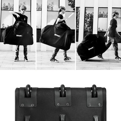 Rhinowalk 2023 Folding Rolling Bike  22" Carrying Luggage, Car Wear-resistant,  Loading Portable Transport Case Bike Storage Bag