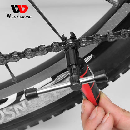 WEST BIKING Bicycle  Chain Cutter Breaker Bicycle Chain Breaker Splitter Bike Hand Repair Removal Tool