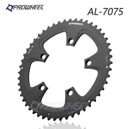 PROWHEEL Road Bicycle Chainring 110/130BCD 34/39/50/53T Sprocket