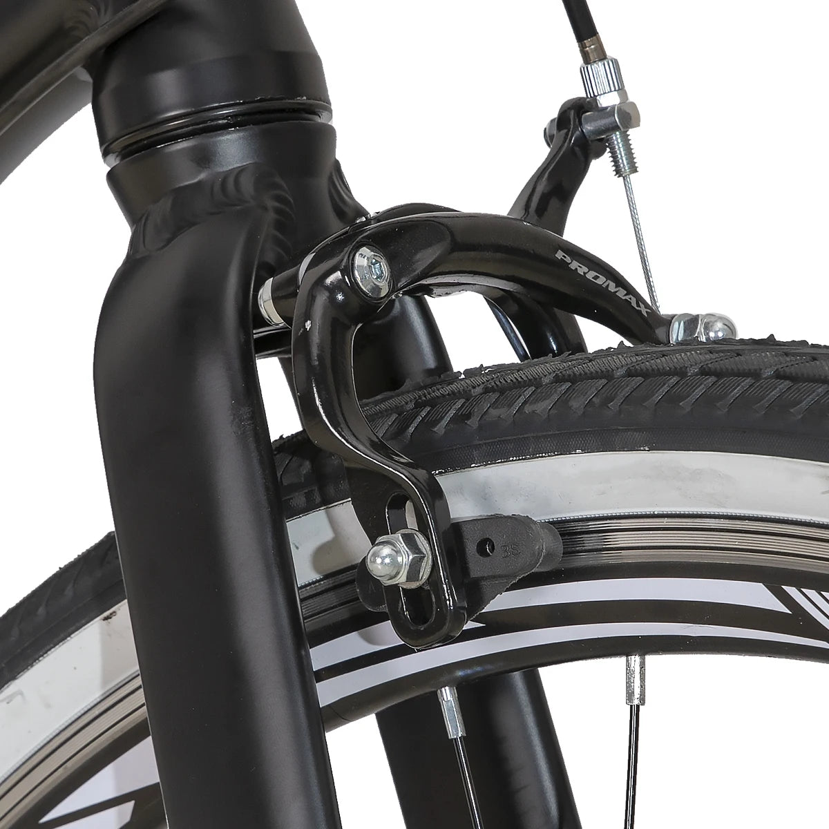 Hiland Hybrid Bike, Drivetrain 7 Speeds, 700C Wheels for Men Women Ladies Commuter Bike City Bike