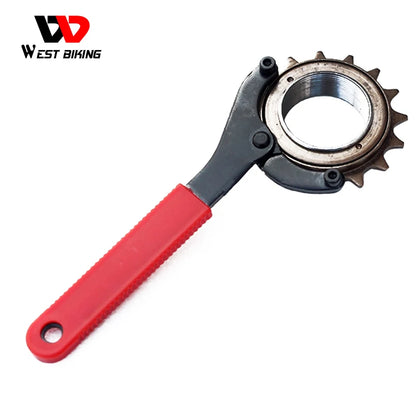 WEST BIKING Adjustable Cycling Carbon Steel Bike Wrench