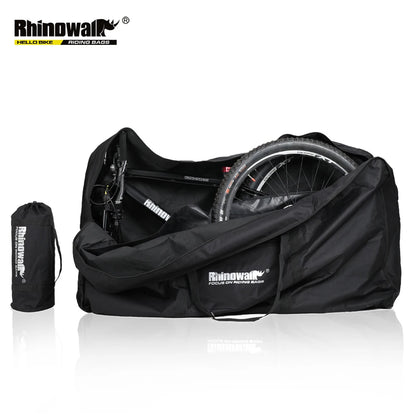 Rhinowalk Folding Bicycle Carry Bag for 26-29 Inch Portable Cycling Bike Transport Case Travel Bycicle