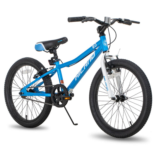HILAND Children 20 inch wheel single speed  Bike MTB and Road Bike with front and rear V-brake