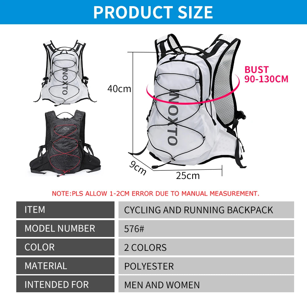 INOXTO 576T 15L Cycling Hydration Backpack