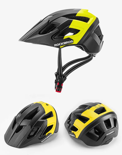 ROCKBROS Electric Bicycle Helmet Men Women Breathable Shockproof MTB Road Bike Safety Helmet