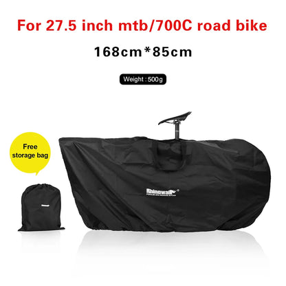 Rhinowalk 2023 Mountain Bike Carry Bag for 26-27.5 Inch MTB 700C