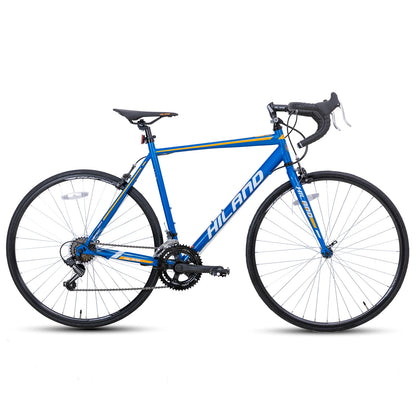 HILAND HIR021  Road Bike 700C Racing Bicycle with  Shimano 14 Speeds, front and rear caliper breaks, 6 Colors for Men