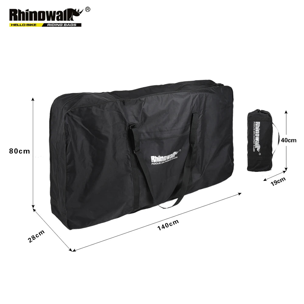 Rhinowalk Folding Bicycle Carry Bag for 26-29 Inch Portable Cycling Bike Transport Case Travel Bycicle