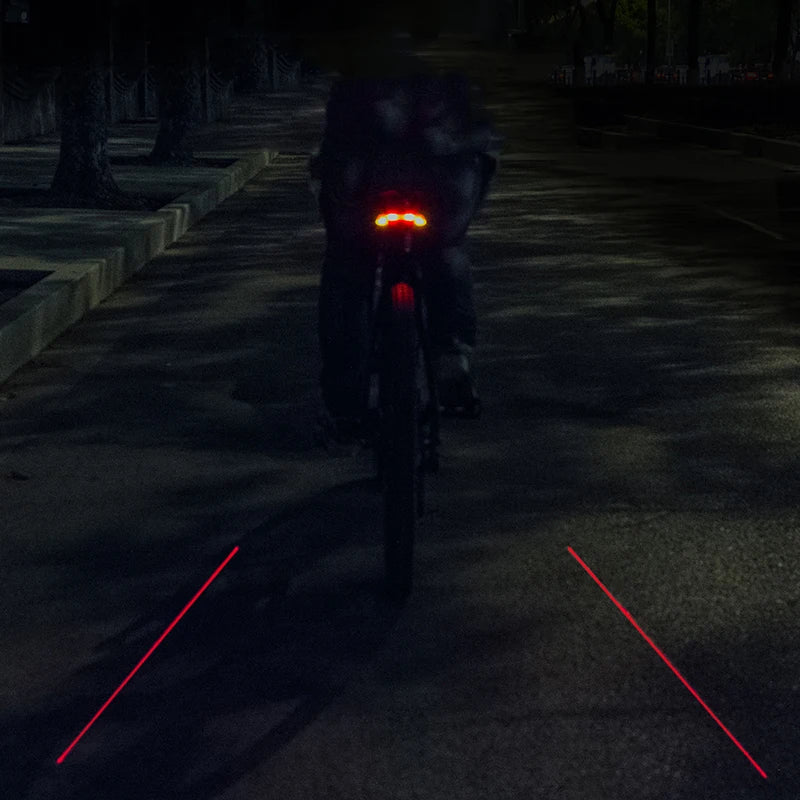 ROCKBROS Bike Tail Light Smart with Turn Signals Wireless Remote Control Brake