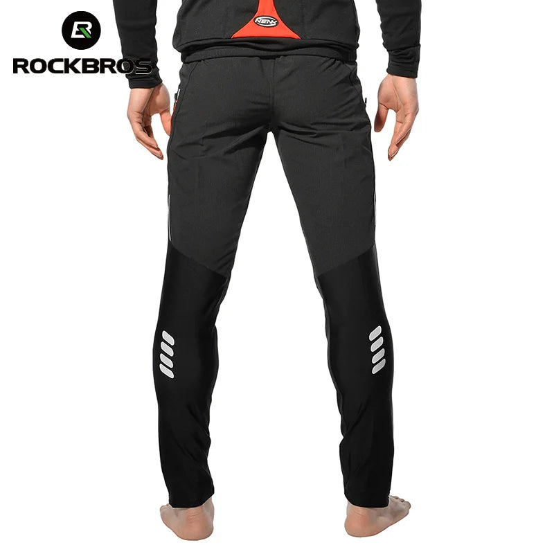 ROCKBROS Unisex Breathable Cycling Pants Summer Reflective Sport Shorts for Men Women Bike Riding Fishing Fitness Black