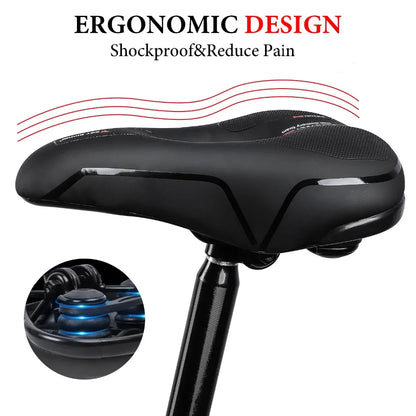 WEST BIKING MTB Bike Saddle Comfortable, Non-slip, Shock Absorption