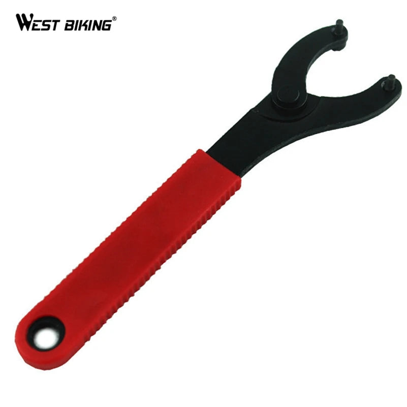 WEST BIKING Adjustable Cycling Carbon Steel Bike Wrench