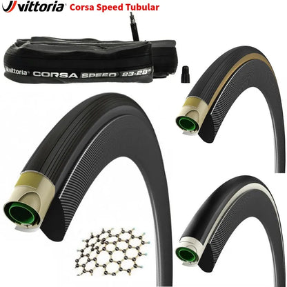 Vittoria Corsa Speed 2.0 G+ Tubular Road bike tire fit 28''X23mm 28''x25mm tubular rim