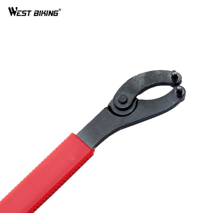 WEST BIKING Adjustable Cycling Carbon Steel Bike Wrench